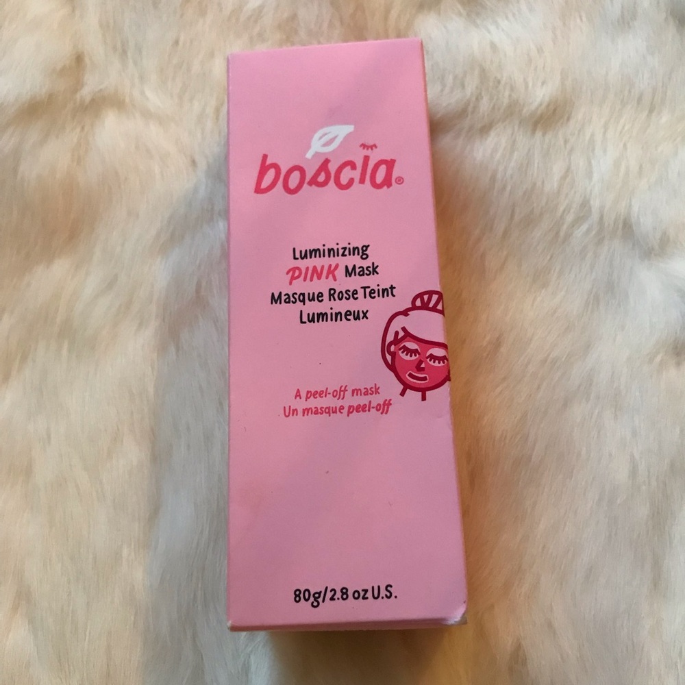 Boscia aluminizing pink charcoal peel off mask